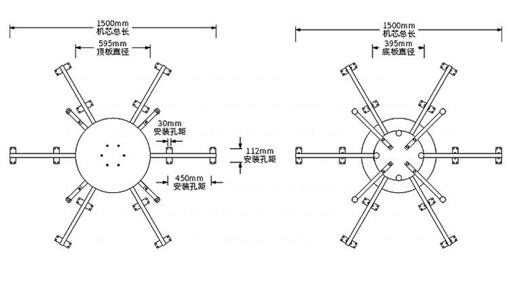 電動餐桌轉(zhuǎn)盤機(jī)芯-E型